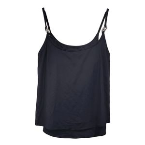 MICHAEL Michael Kors Swim Black Tankini Bathing suit Top Women's Size XS NWT